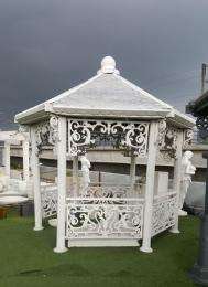 P.K Arts Enterprises Fiberglass Gazebo 3 x 3 x 3 m_0