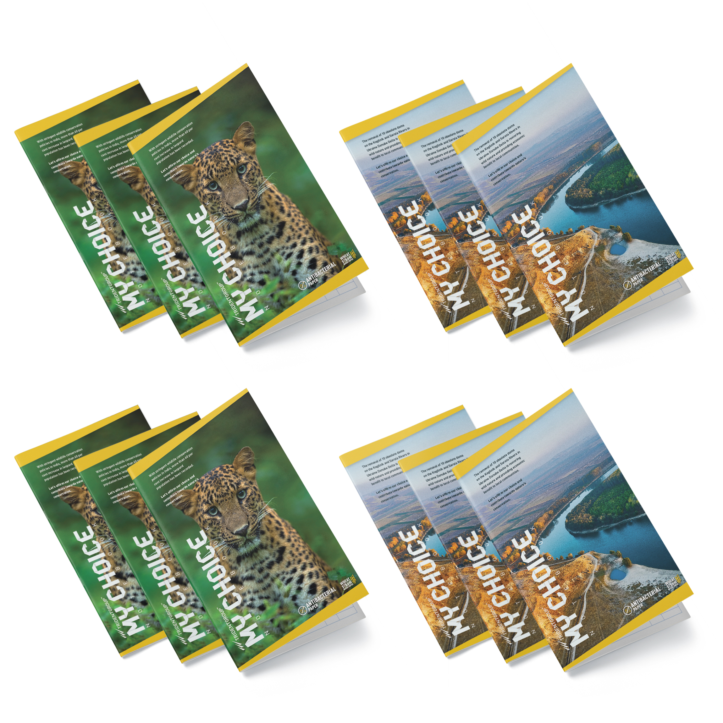 TRIDENT 120 Pages Long Notebooks 270 x 170 mm_4