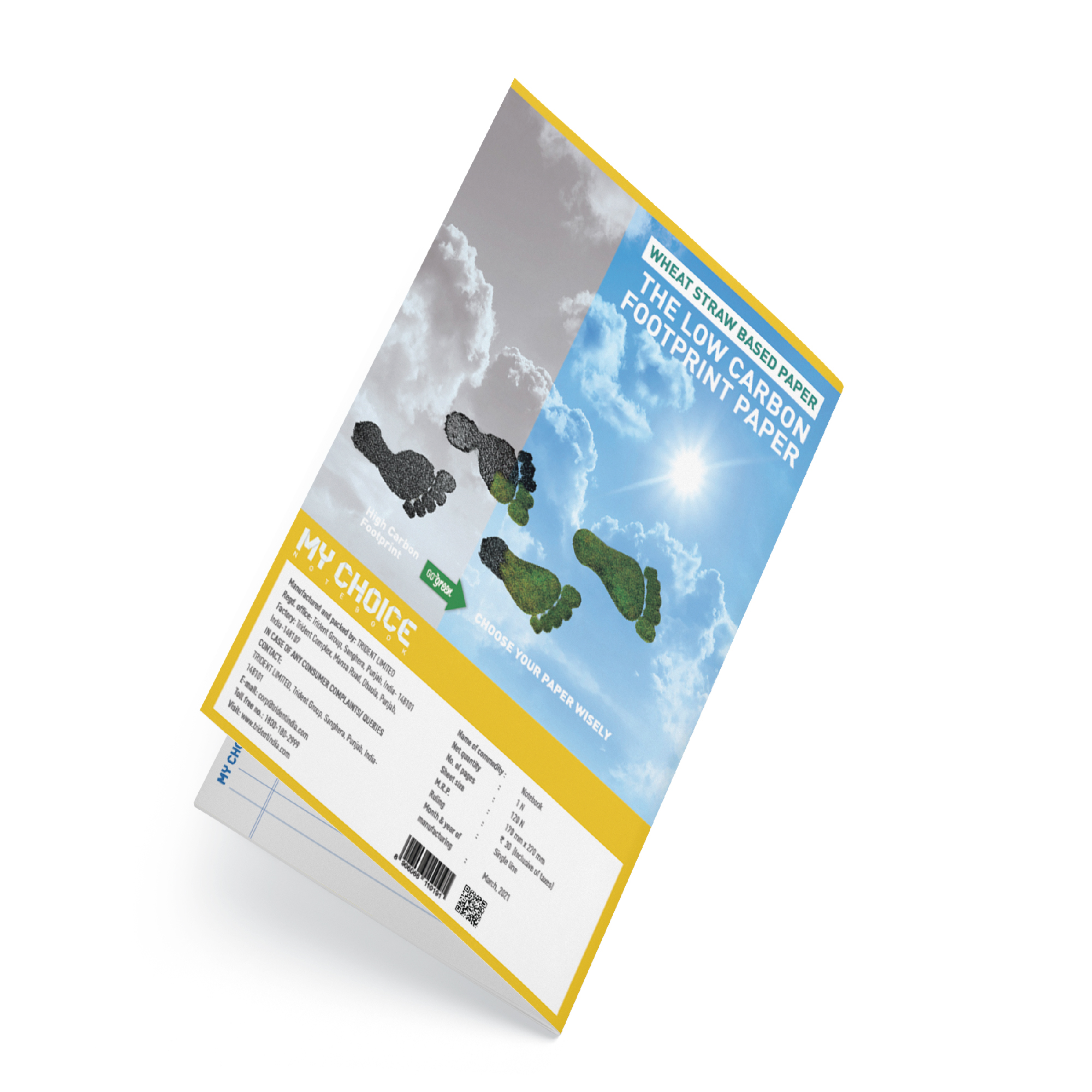 TRIDENT 120 Pages Long Notebooks 270 x 170 mm_2