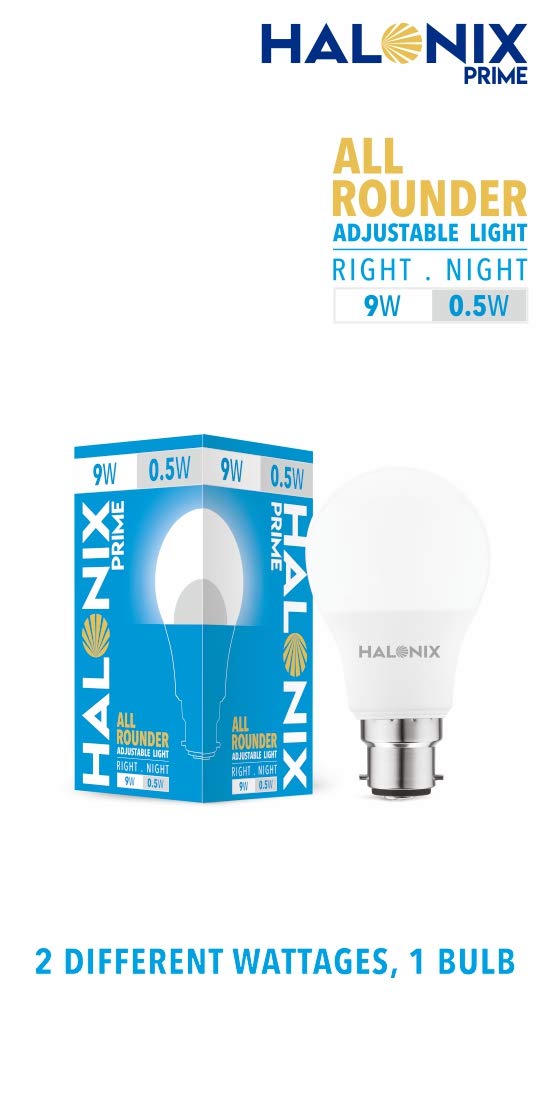 HALONIX 0.5, 9 W Cool White B22 1 piece LED Bulbs_1