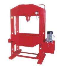 Handa 100 ton Power Operated 450 mm H Frame Hydraulic Press 500 x 1000 mm_0