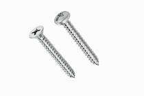 Flat, Round M10 38 mm Self Tapping Screws Stainless Steel_0