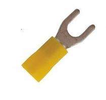 Kripson Insulated Fork Type Lugs Aluminium Upto 6 sq mm Yellow_0