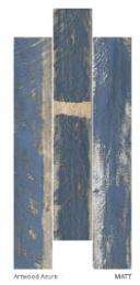 Italica Artwood Azure 195 x 1200 mm Azure Polished Porcelain Tile_0