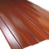 Jindal Trapezoidal without Rib Steel Roofing Sheet Colour Coated_0