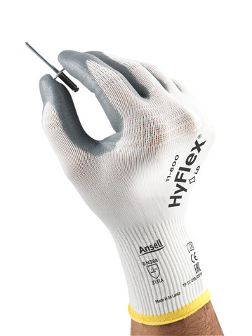 HyFlex Industrial Nylon Safety Gloves 11-800 XL_2