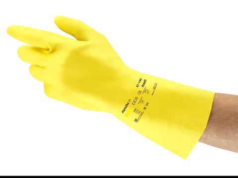 AlphaTec Industrial Cotton Flocking Safety Gloves 87-190 L_2