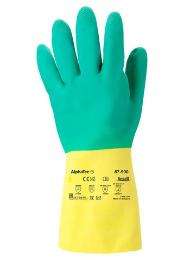 AlphaTec Industrial Cotton Flocking Safety Gloves 87-900 L_0