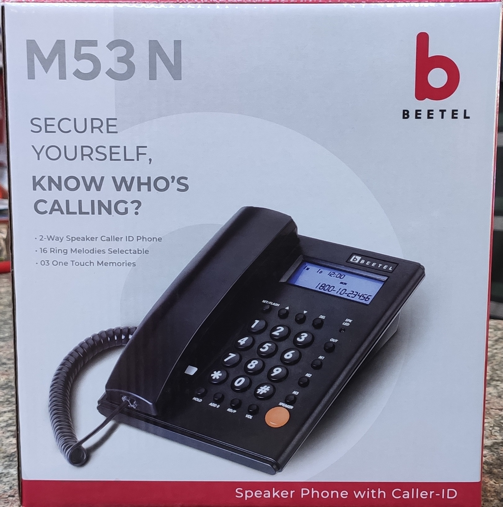 Beetel M53N Corded IP Phone 2 Line 2.21’’ LCD_2