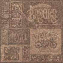 Italica Ayers Rock Brown Decor 600 x 600 mm Rock Brown Decor Polished Porcelain Tile_0