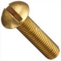 Everest Slotted Round Head Machined Screw DIN 85_0