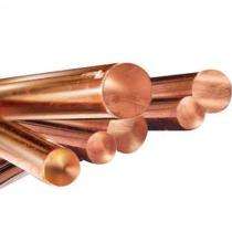 Metal Trading Round Bright Metal Bar Copper EN 8 12 - 100 mm_0