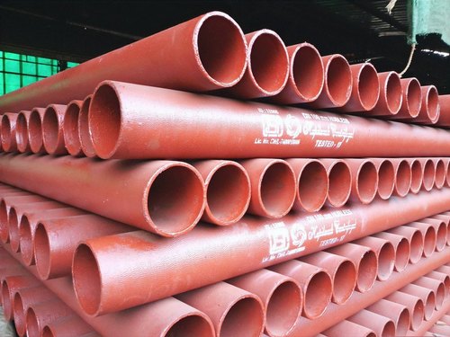 Pravin 100 mm Sand Cast CI Pipes 2.75 m Screwed Flange_1