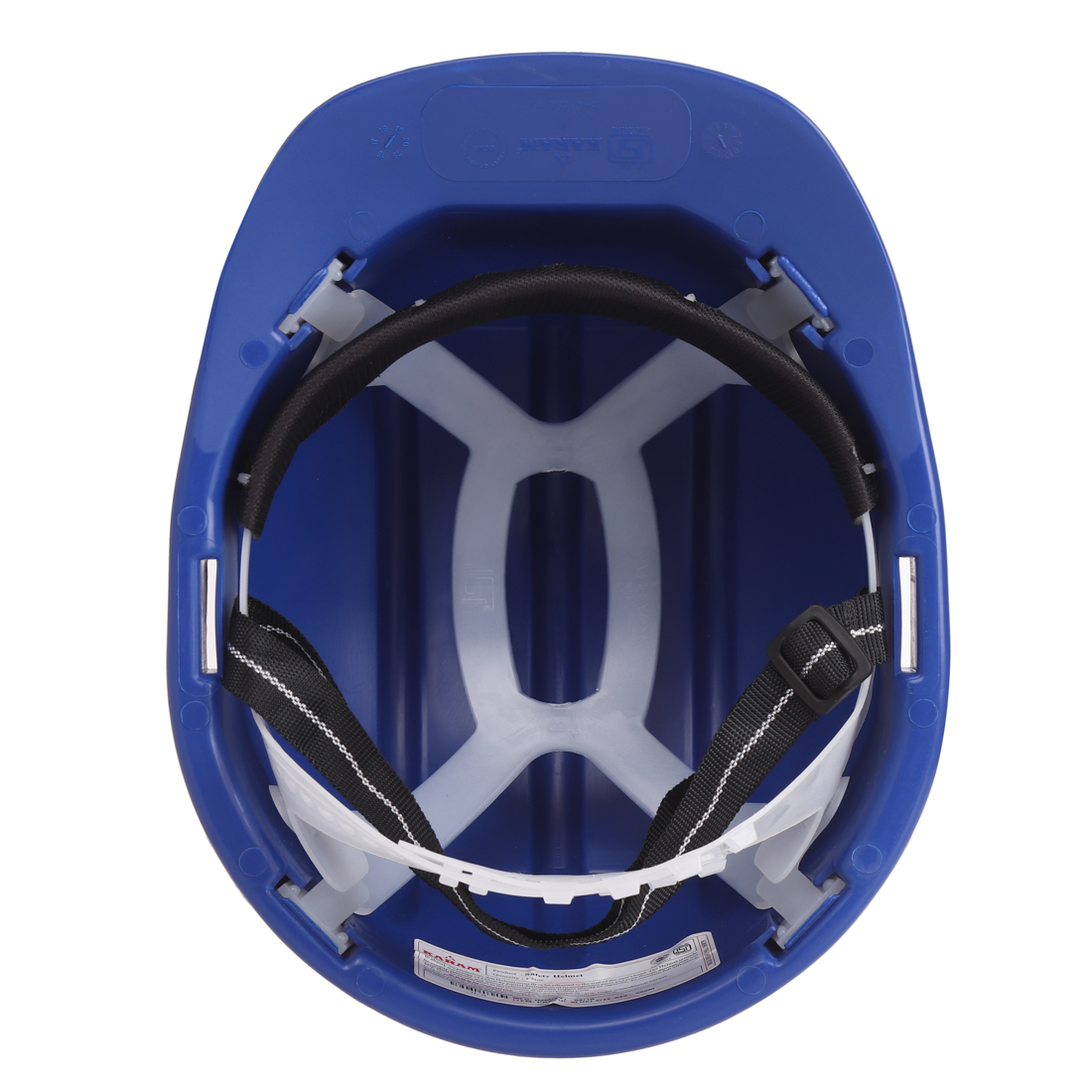 Karam Polymer Lamination Blue Air Ventilated Safety Helmets PN501_4