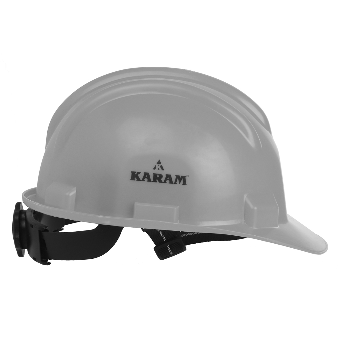 Karam Polymer Grey Air Ventilated Safety Helmets PN521(GREY)_2