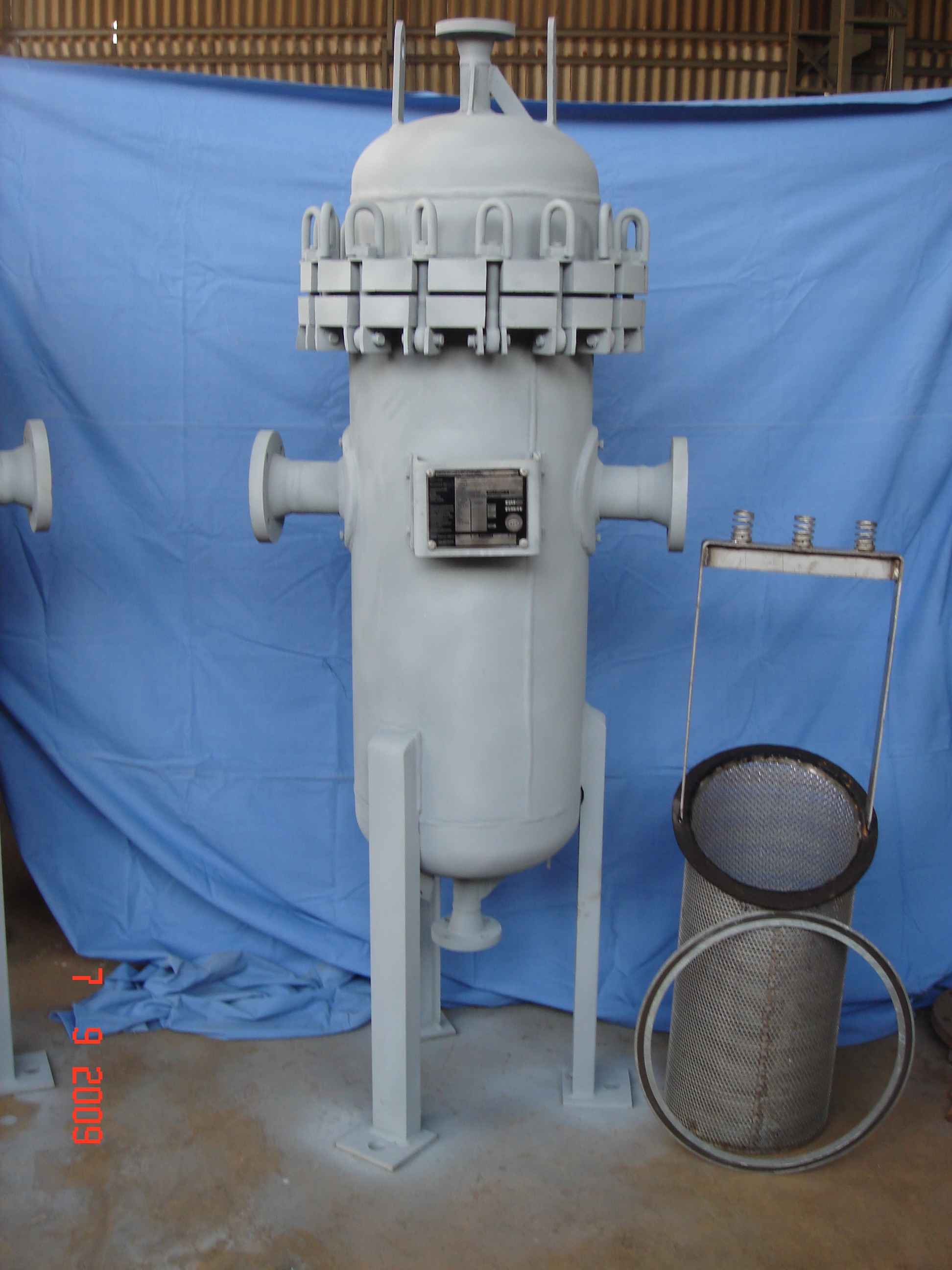 Triveni 0.5-24 inch Simplex Type Oil,Water,Gas Bucket Strainer_2