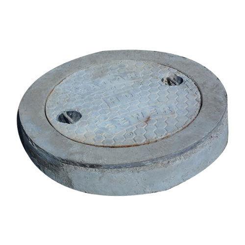 Buy Sushma Chamber Manhole Cover Concrete Plain 600 x 600 mm online at best  rates in India