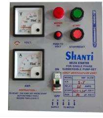 Shanti Mild Steel Single Phase Power Control Panel 400 A Grey_0
