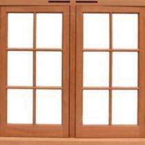 Double Leaf Wood Window Frame 400 x 1600 mm_0