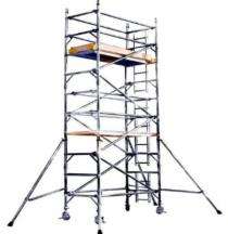Easys Access Upto 13 m Roller Mounted Stairway Type Scaffolding Tower Upto 1800 x 1350 mm 350 kg_0