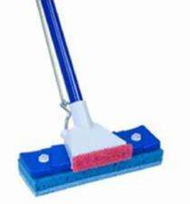 Sponge Mop Plastic 45 x 15 cm Blue_0