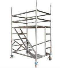 Easys Access Upto 12 m Roller Mounted Stairway Type Scaffolding Tower 1800 x 1350 mm 200 kg_0