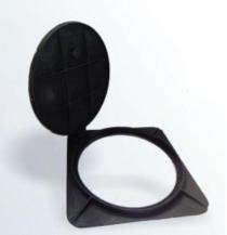 KDUPL Chamber Manhole Cover PVC Epoxy Painted 600 mm_0