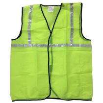 Polyester Safety Jackets Standard Without Sleeves Green_0