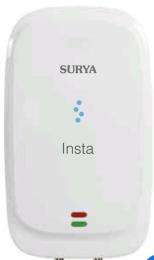 SURYA Tankless Water Heaters Condensing Electric White PVC 100 deg C_0