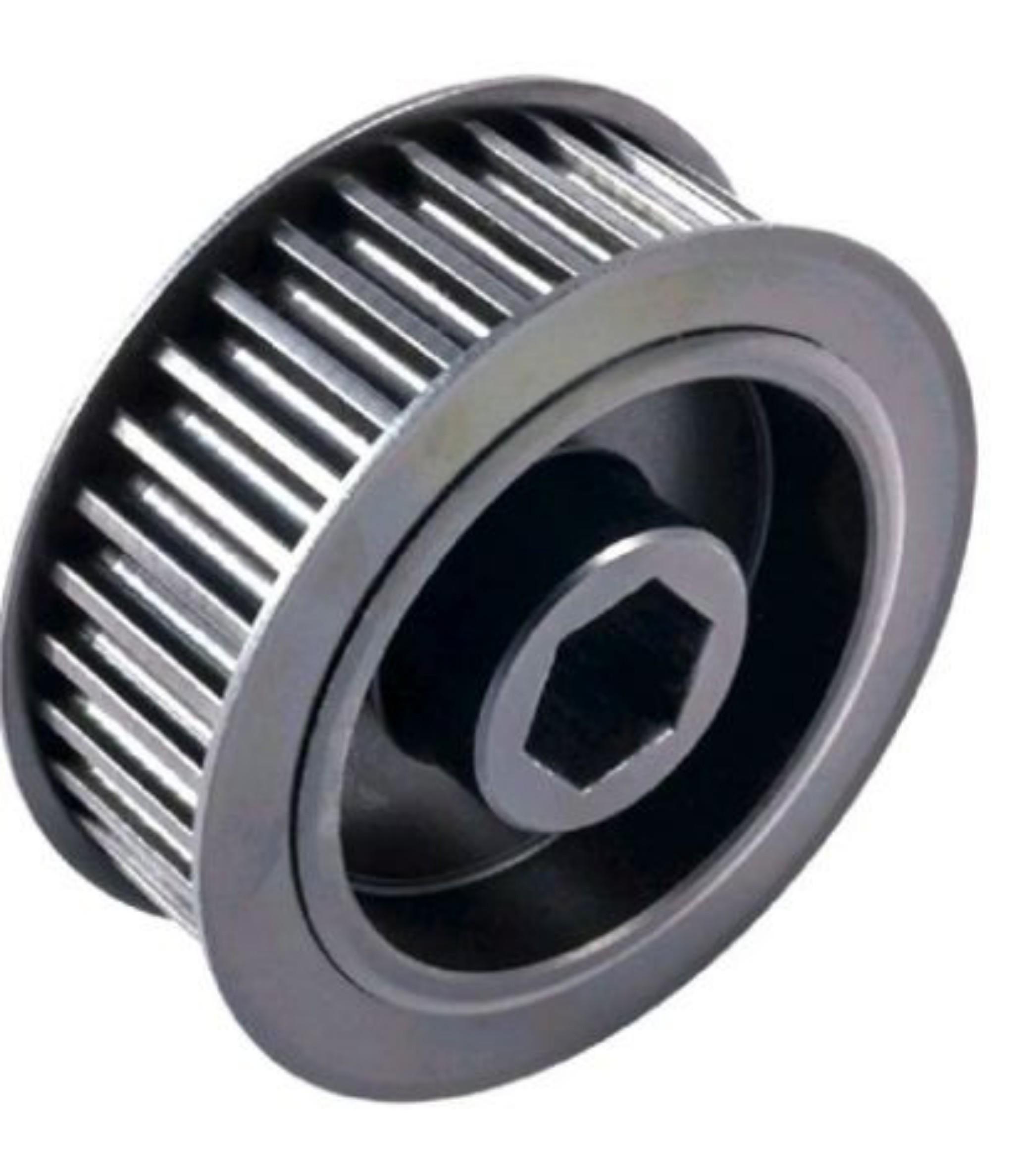 KRISHNA TRANSMISSION 5.08 mm ALUMINIUM Timing Pulley 10 XL 10 Teeth_1