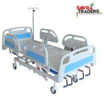 Sawra Traders ST-04 Manual Operated ICU Bed MS tubular frame 1900L x 900 x 460/750 ± 25mm._0