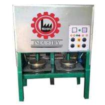 SHKI S02 Automatic Paperboard Paper Plate Making Machine 4 - 12 inch 500 - 1000 Pieces/hr_0