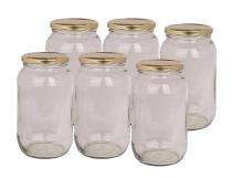 Household Glass Jar Transparent 500 mL_0