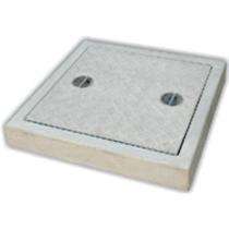 CHAURASIYA GRILL WORKS Solid Top Manhole Cover RCC Plain 900 x 900 mm_0