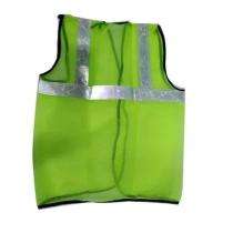 Polyethylene Safety Jackets M Reflective Green_0