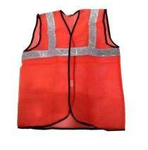 Polyethylene Safety Jackets M Reflective Orange_0