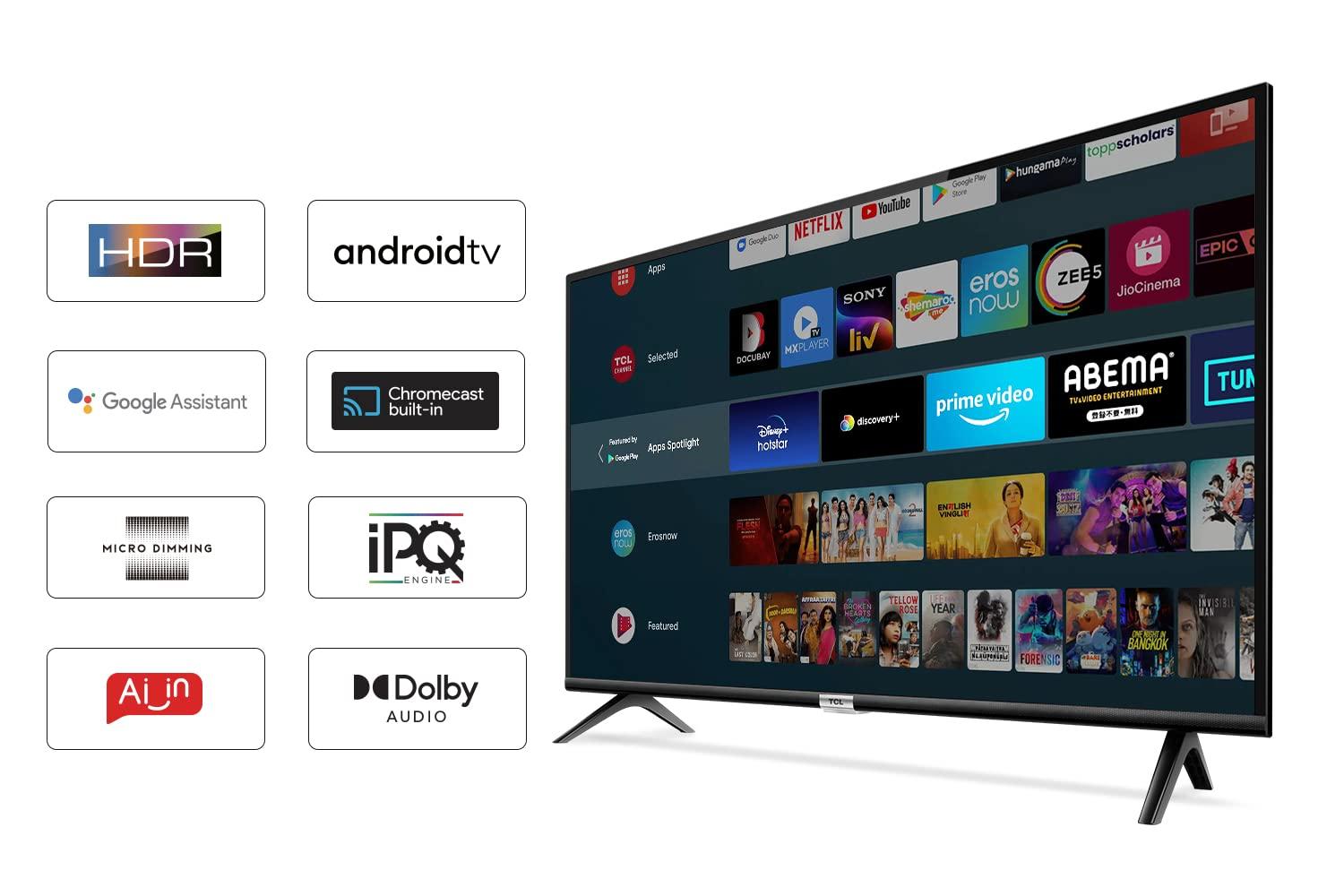 TCL 32 inch 720p HD LED Android Smart TV_1