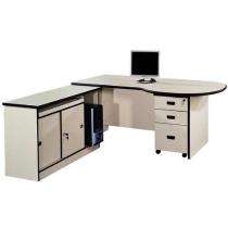 Reception Office Tables White Wooden_0
