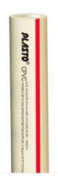 PLASTO 0.5 in CPVC Pipes SDR 13.5 6 m_0
