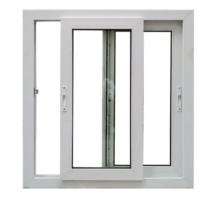 Ecoline Sliding 2 Track 2 Panel White uPVC Window 6 x 4 ft_0