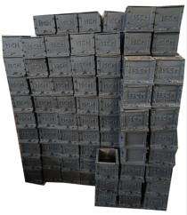 Universal 150 x 150 x 150 mm Cast Iron Cube Moulds 5 kg_0