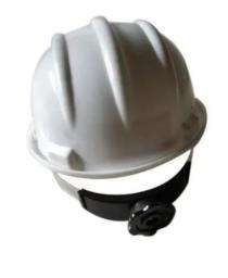 PVC White Air Ventilated Safety Helmets_0