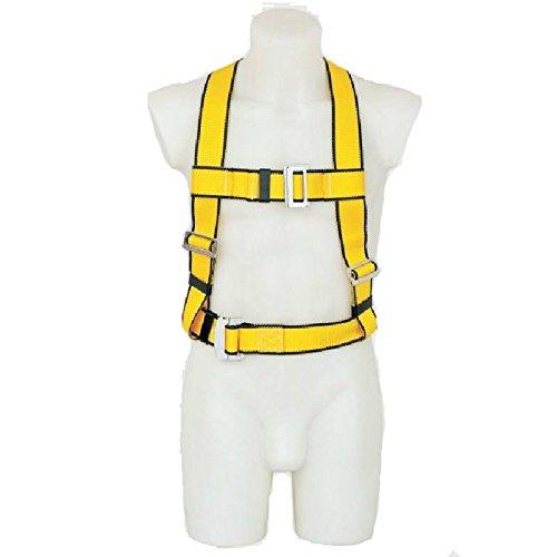 Buy Nylon Half Body Double Rope Scaffold Hook Safety Harness Free Size  online at best rates in India