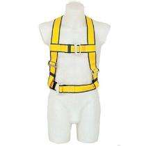 Nylon Half Body Double Rope Scaffold Hook Safety Harness Free Size_0