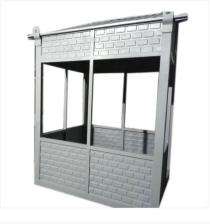 Overseas Fabricators Mild Steel 8 ft Portable Security Cabin_0