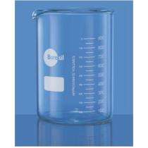 BOROSIL Borosilicate Glass Low Form Beaker 500 mL_0