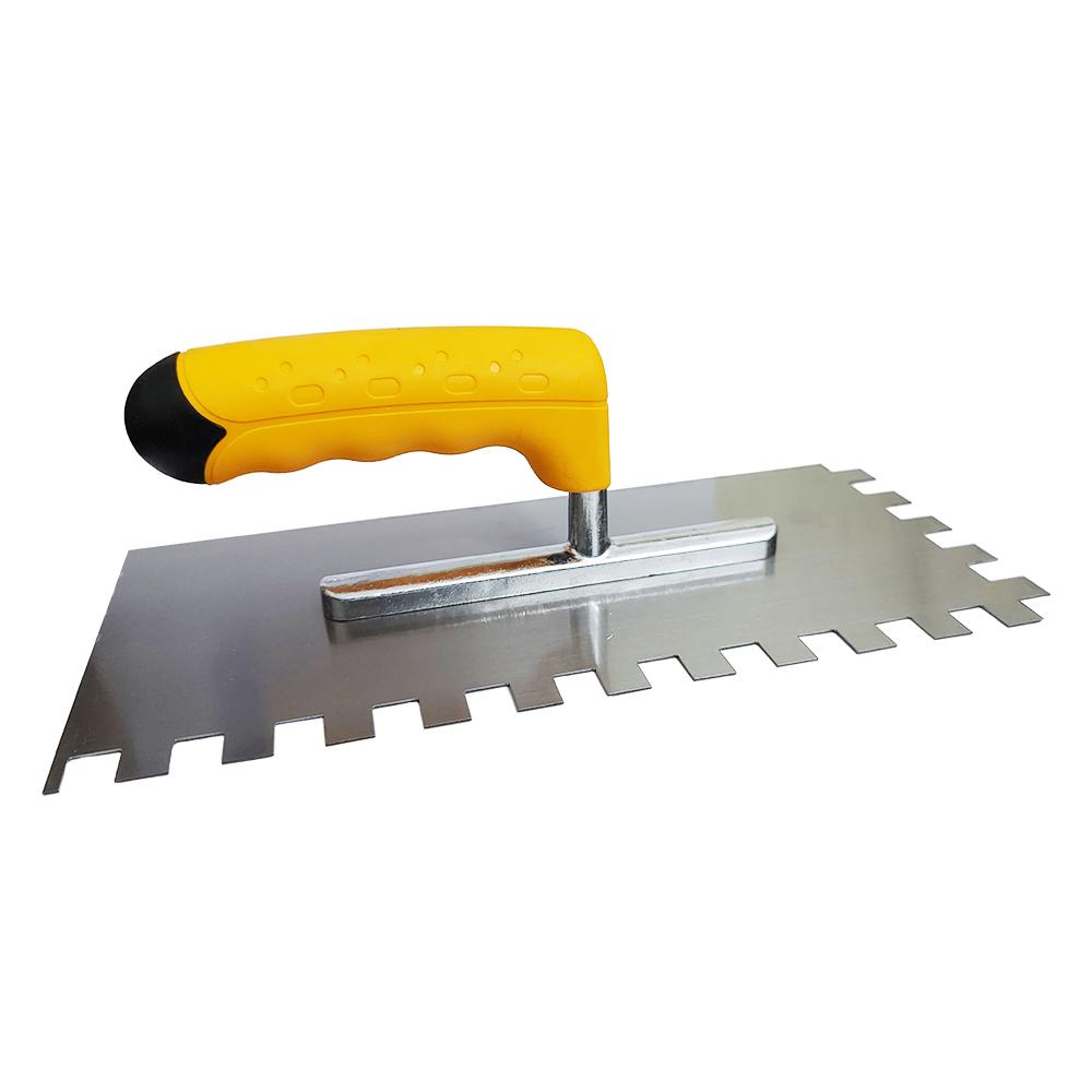 Fairmate 130 mm Hand Trowel Soft Grip Handle Notch Rubber_3