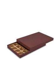 Chocolate 12 x 8 x 1.5 inch 1 - 5 kg Brown Corrugated Boxes_0
