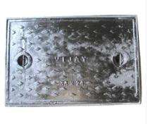 Vijay Solid Top Manhole Cover Cast Iron Powder Coated 500 x 500 mm_0