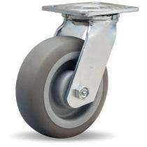 3-8 inch PU Swivel Caster Wheel 100-500 kg_0